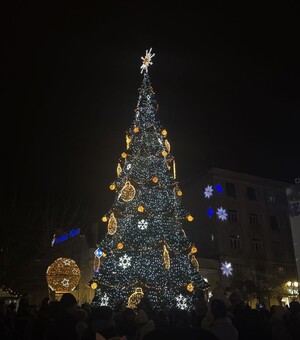 Ялинка на Грецькій площі та янголи на Дерибасівській: фото святкової Одеси