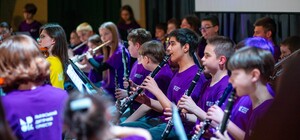 Зимовий концерт Львівського дитячого оркестру