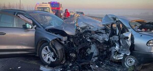 На Львівщині сталася смертельна потрійна ДТП: фото: 