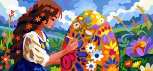 Майстер-класи з писанкарства у Львівському театрі ляльок