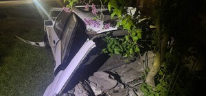 На Одещині водій без прав врізався у стовп і паркан: серед постраждалих неповнолітня