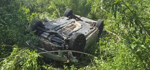 На трасі Нижанковичі-Самбір-Дрогобич-Стрий перекинувся автомобіль