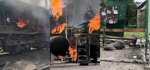 РФ вдарила по залізниці у Запоріжжі та по зупинці транспорту у Балабиному: є загиблі та поранені