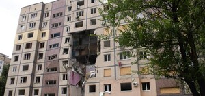 У Дніпрі обвалилася частина будинку, пошкодженого 