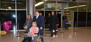 Постраждала від теракту львів'янка Надія Андрухів повернулась з Ізраїлю (фото)