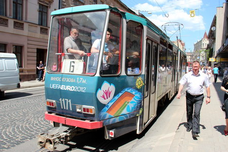 Новина - Події - У Львові зупинилися всі трамваї