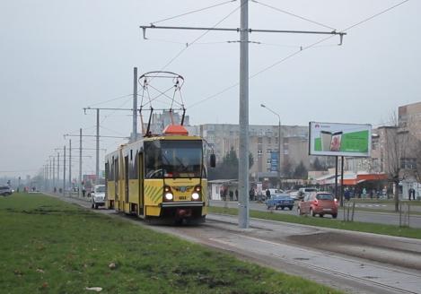 Новина - Транспорт та інфраструктура - Відеофакт: тестдрайв трамваю на Сихів