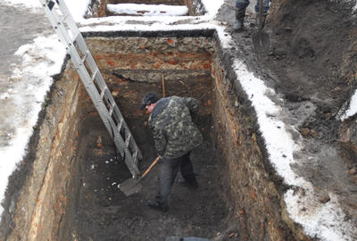 Новина - Події - Знахідка княжих часів: в центрі Львова розкопали давнє кладовище і давньоруську споруду