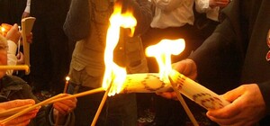 Дивись онлайн: до Львова привезли Вифлеємський вогонь