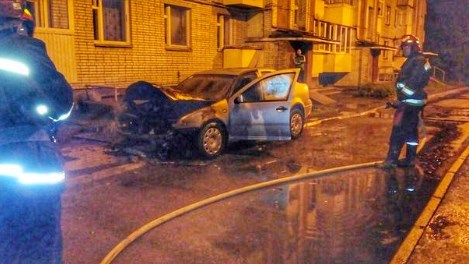 Новина - Події - Антирекорд: за ніч у Львові згоріло п’ять автомобілів