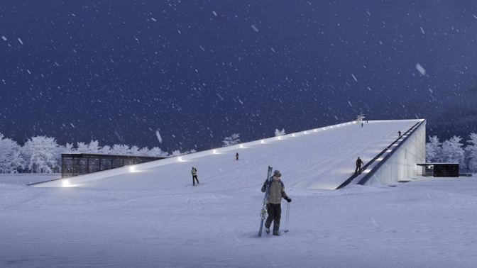 Новина - Транспорт та інфраструктура - На лижах з даху: затверджено бюджет на проектування спорткомплексу на Сихові