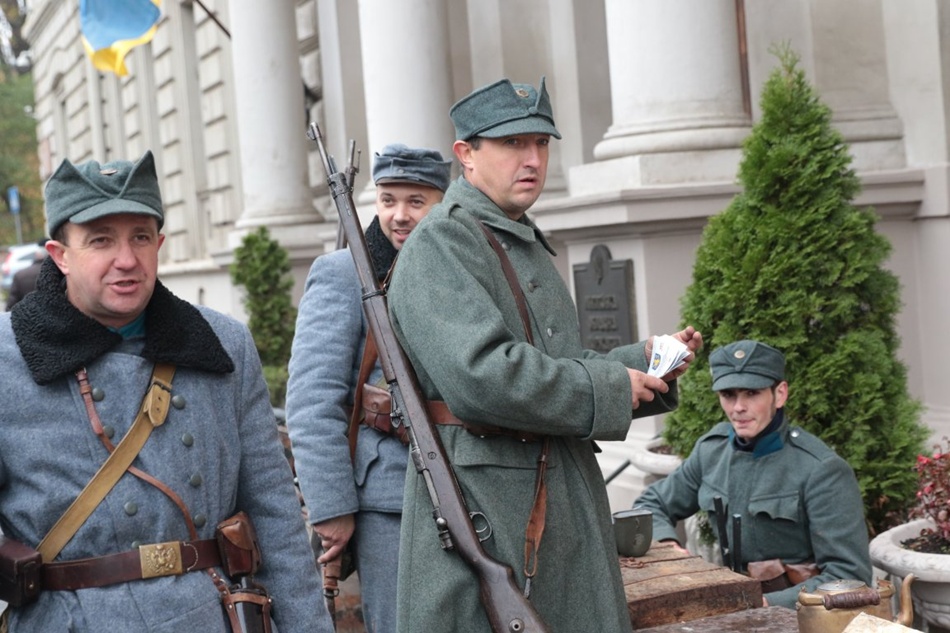 У Львові пройдуть потрулі у формі Української галицької армії. 
