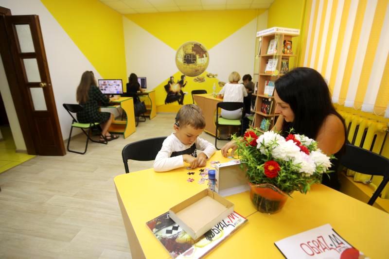 У Львові відкрили сучасну пазл-бібліотеку для дітей. Фото: ЛМР