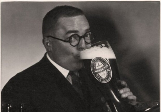 У Львові показали рекламу львівського пива 1930 року. Фото: Фотографії старого Львова. 
