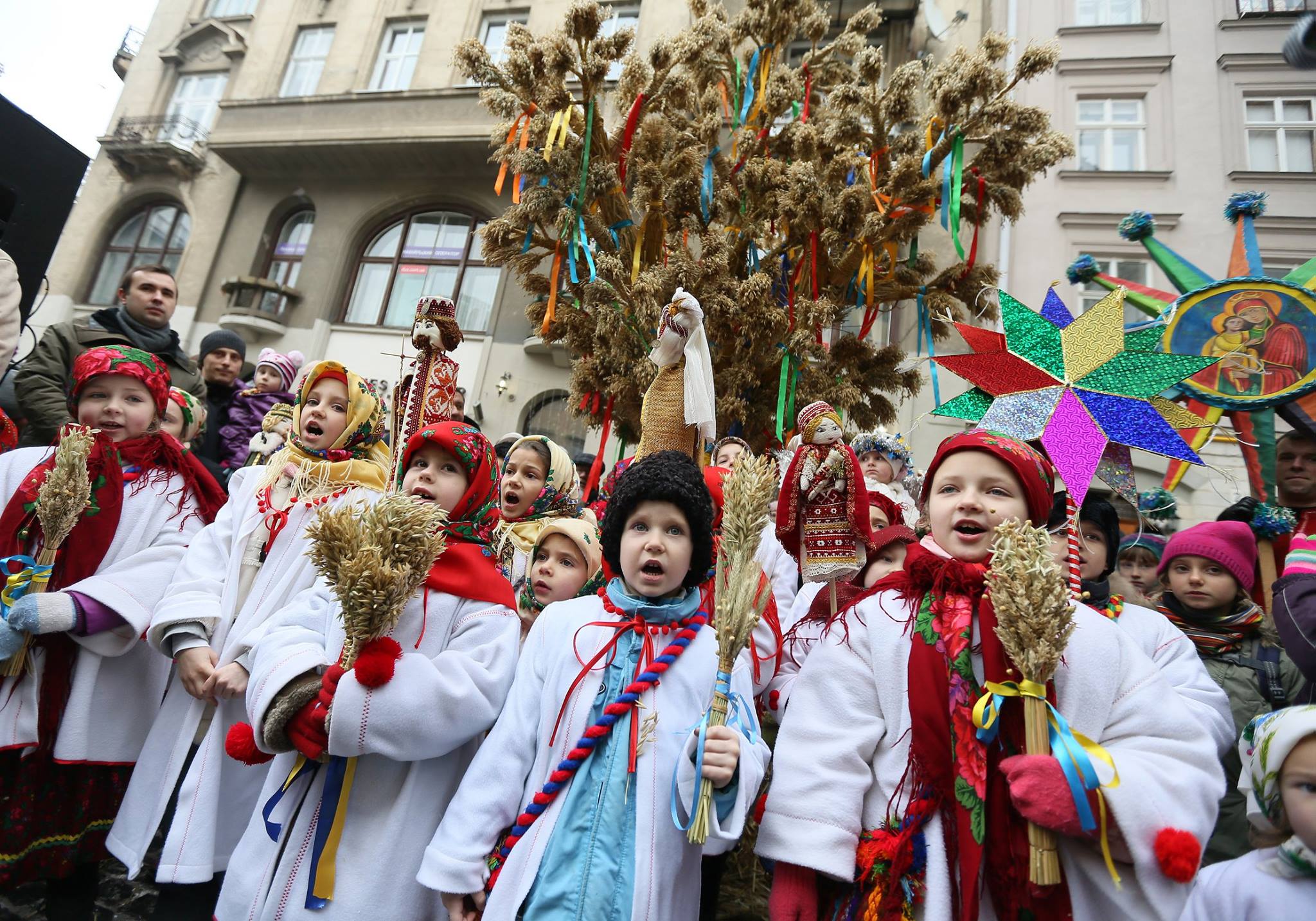 У переддень Різдва на площі Яворського у Львові встановлять гігантського дідуха.