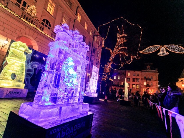 У Львові відбудеться триденний Фестиваль Льодових Скульптур.