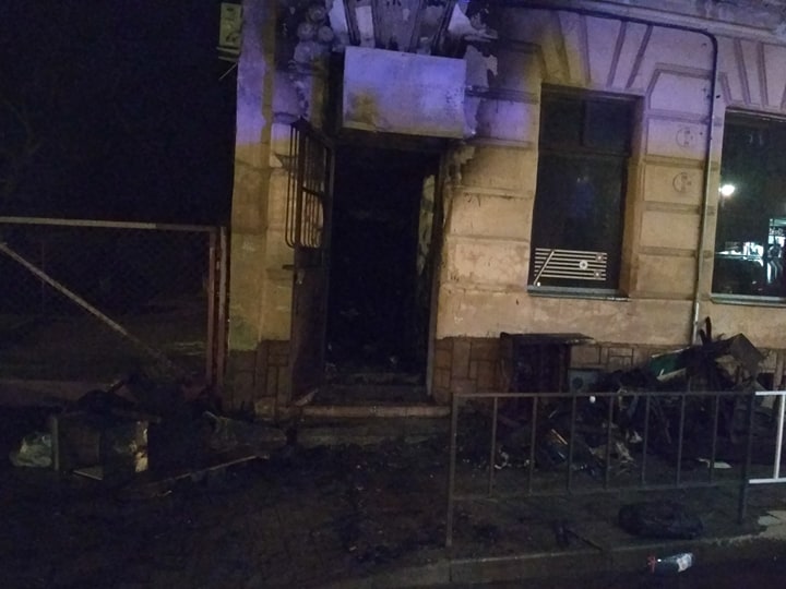 У Львові на Хмельницького сталась пожежа
