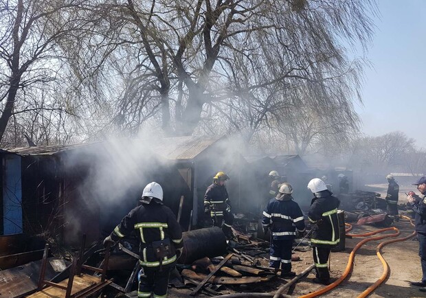 Через горіння сухостою у Львові сталась пожежа