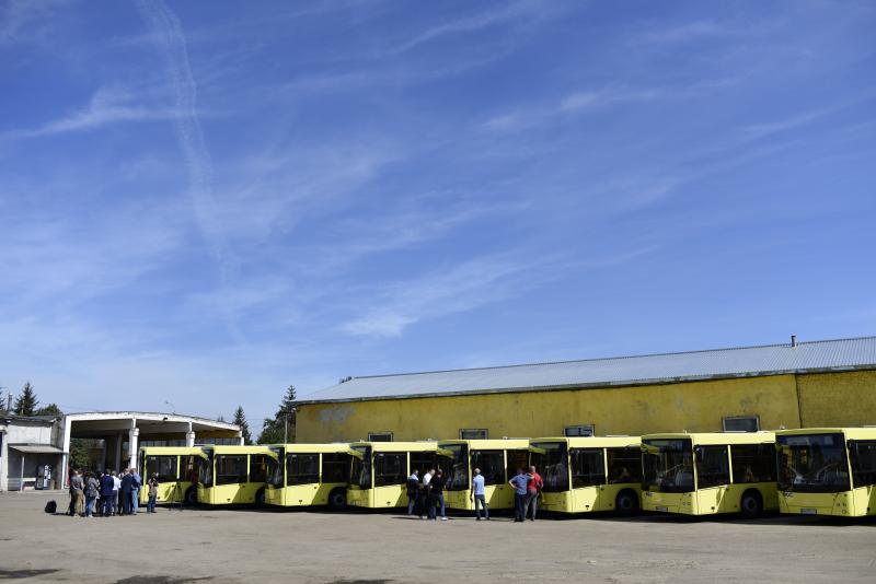 Мер Львова Андрій Садовий похизувався кількістю великих автобусів.