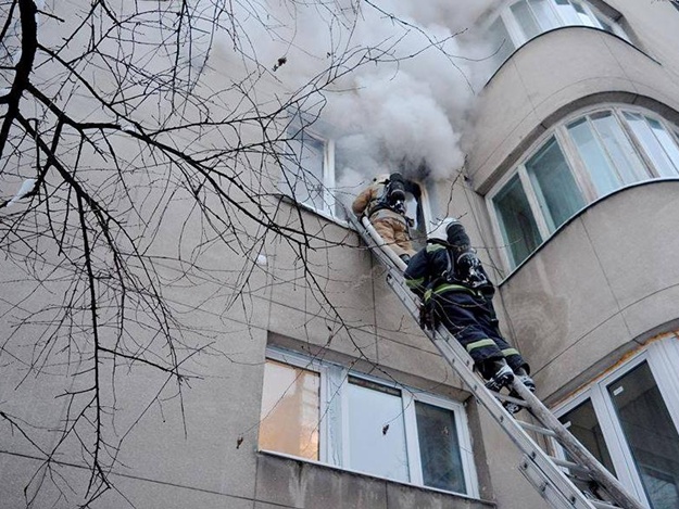 У Львові на вулиці Стрийській сталась пожежа.