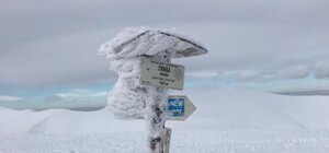 Казкові фото: в Карпатах випало більше метра снігу
