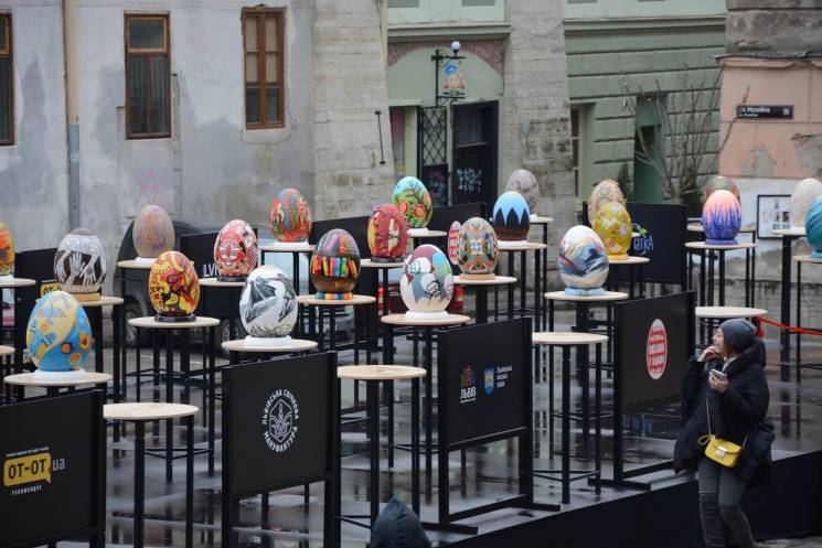 З 19 квітня до 5 травня 2019 року, на площі Музейній у Львові проходитиме Фестиваль Писанок. Фото Depo.Львів