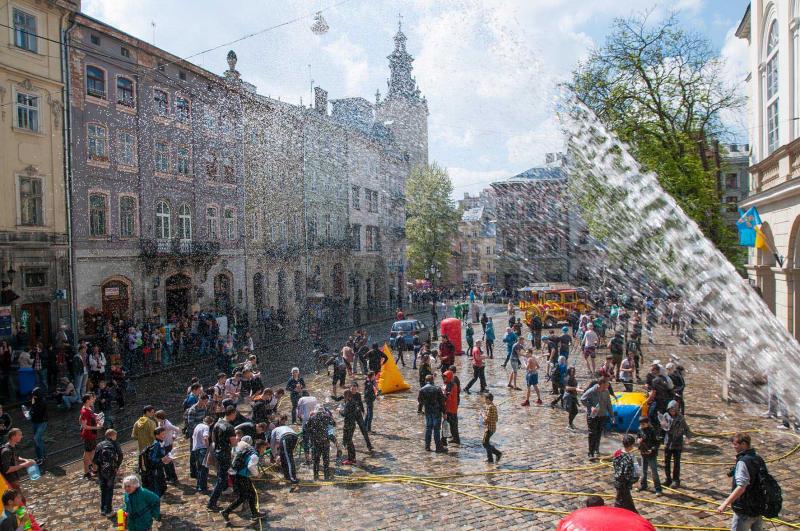 У понеділок, 29 квітня, на площі Ринок у Львові відбудеться Поливаний понеділок 2019.