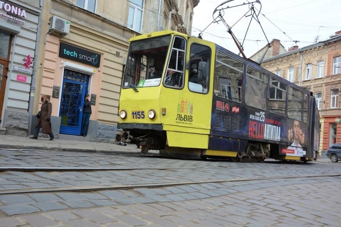 З 13 травня трамваї не курсуватимуть до залізничного вокзалу у Львові. 