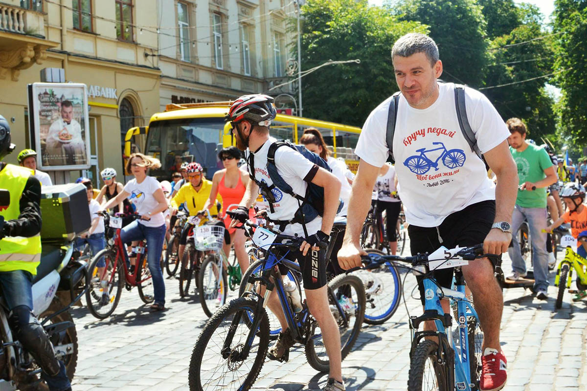 У Львові відбудеться щорічний велопробіг з Арсеном Мірзояном