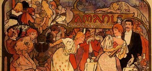 Виставка плакатів Альфонса Мухи 