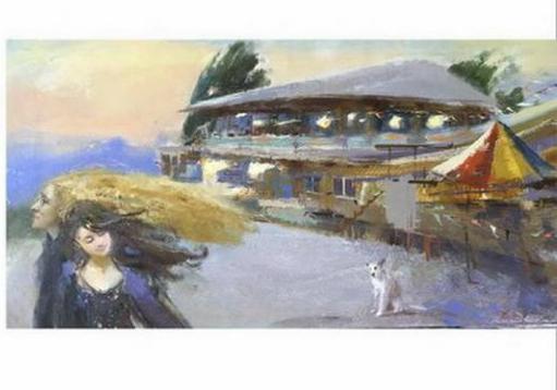 Афіша - Виставки - Виставка живопису Катерини Білетіної "Прогулянка морем"