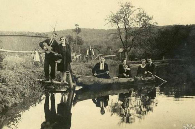 Яким було Винниківське озеро наприкінці 1950-х років. Фото Фотографії старого Львова.
