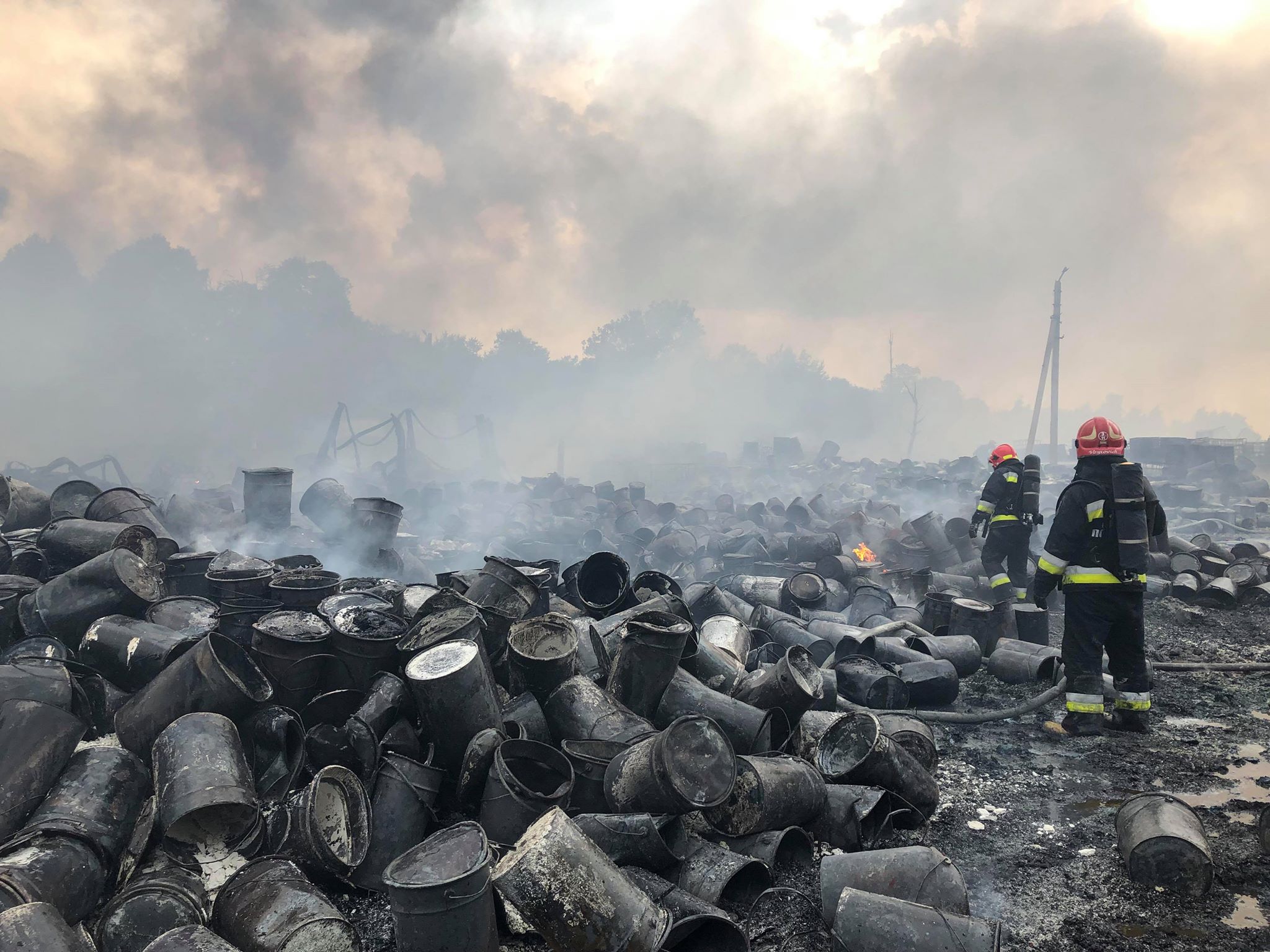 Під час пожежі у селі Чишки біля Львова постраждав чоловік