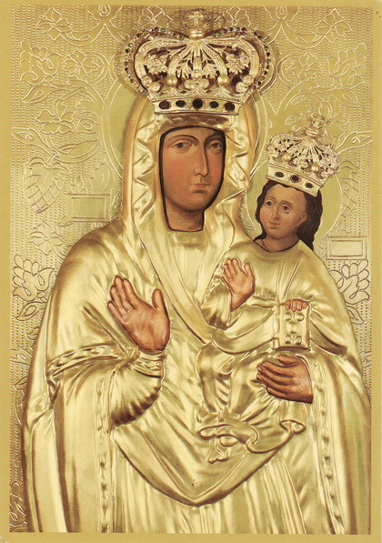 До Львова привезуть чудотворну ікону Божої Матері Зарваницької.Фото Вікіпедія.