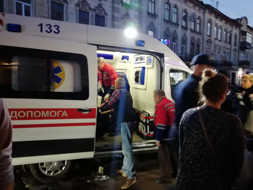 У Львові сталась аварія з моноколесом