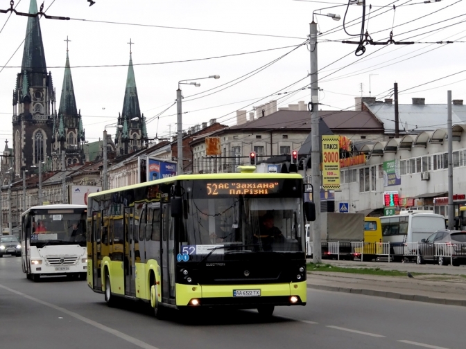 Автобус №52 курсуватиме з Рудного до вулиці Варшавської у Львові. Фото Твоє місто.