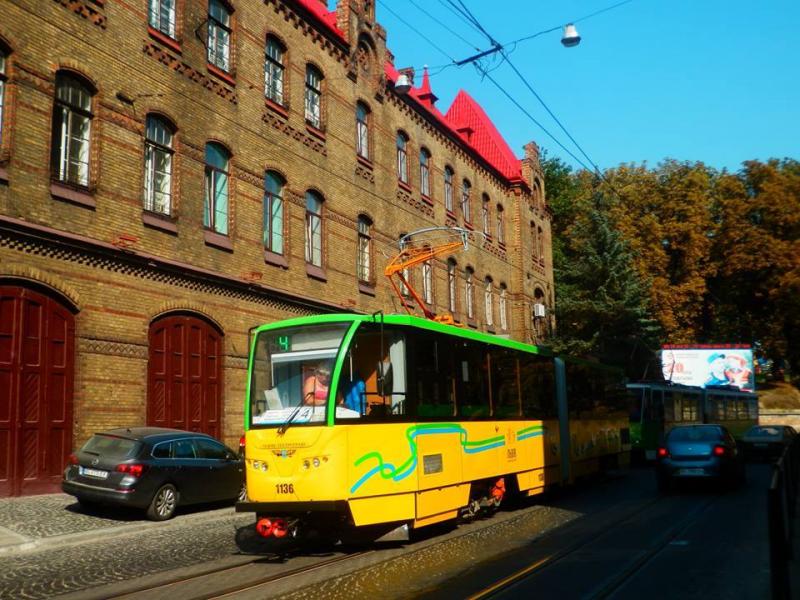 З 22 до 25 листопада у Львові буде змінено рух трамваїв №?1 та №?2.