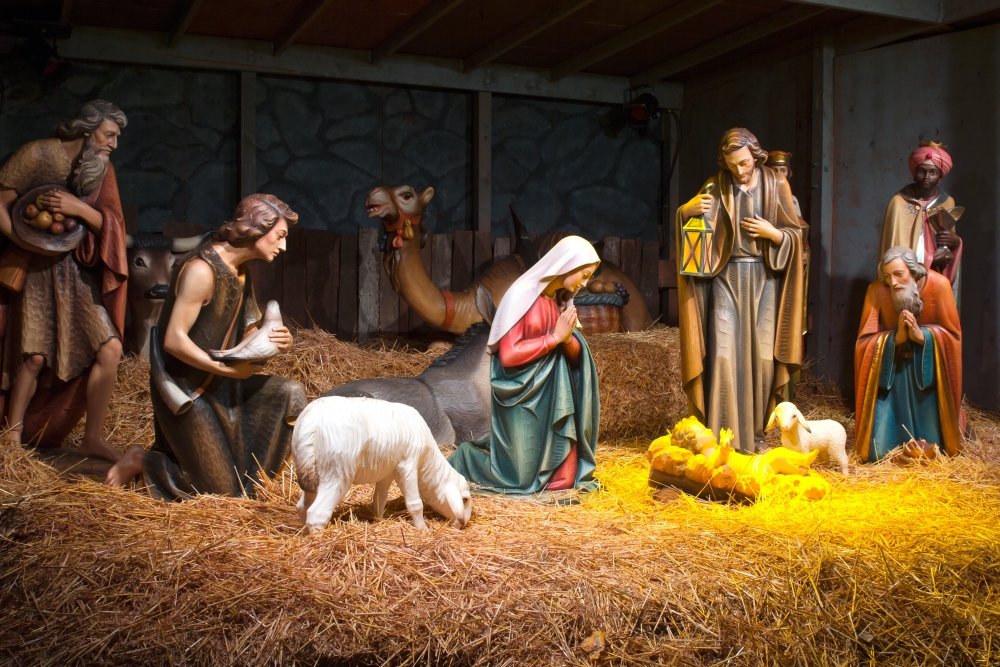 У львівських храмах встановили різдвяні шопки. 