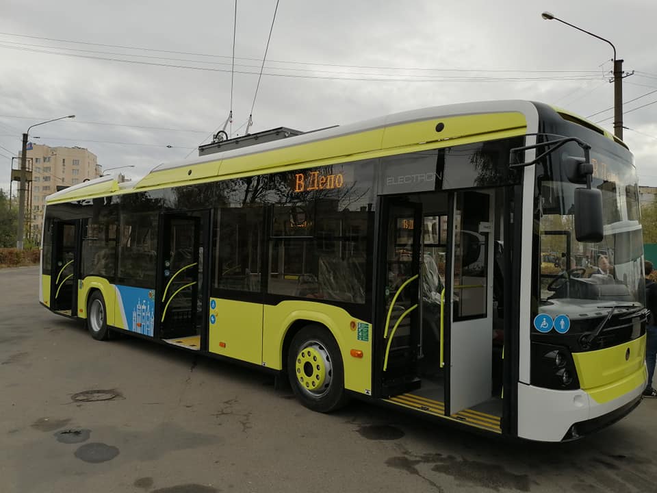 У лютому Львів отримає 15 нових тролейбусів "Електрон". Фото Андрій Білий.