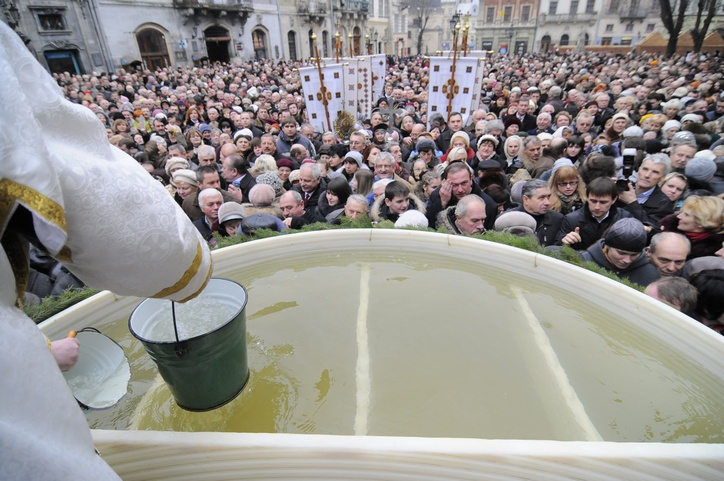 19 січня у Львові відбудеться загальноміське освячення води. Фото Zik.