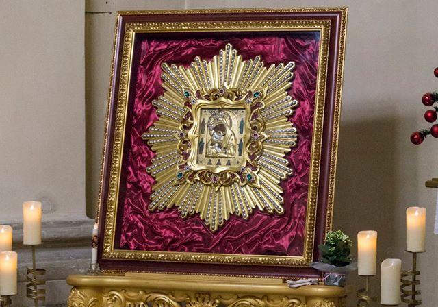 У Львові виставлять ікону Почаївської Пресвятої Богородиці.