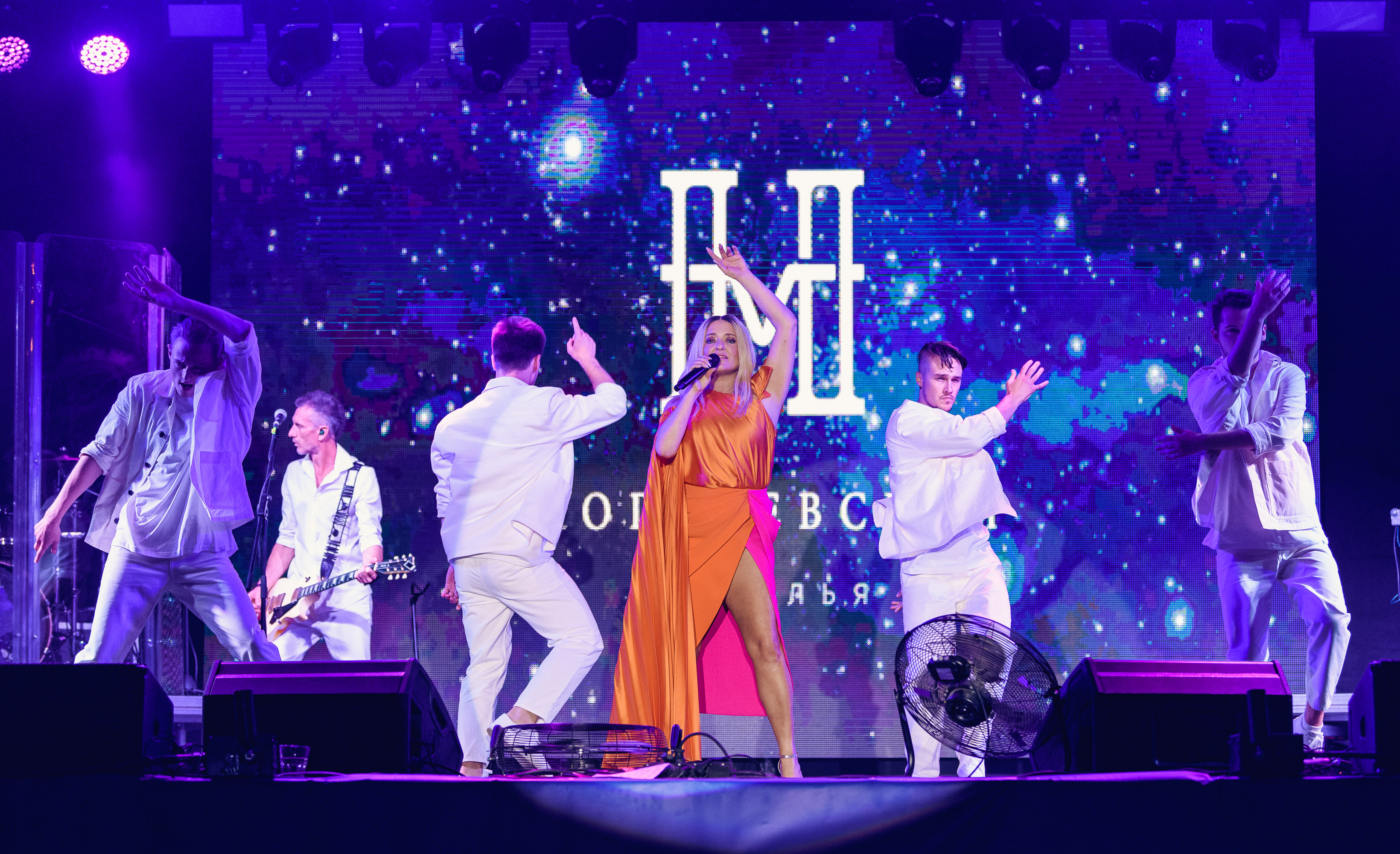 На концерті виступала Наталя Могилевська