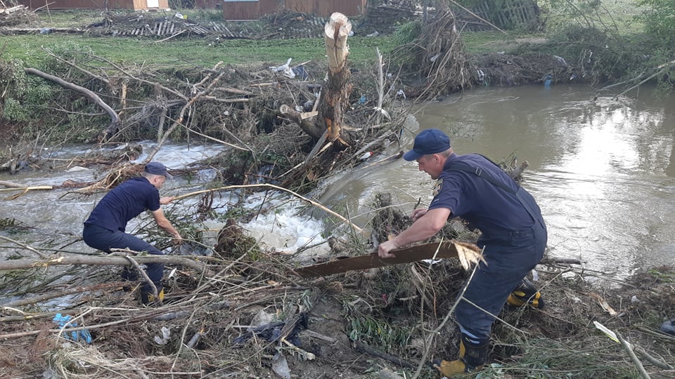 Потоп на Старосамбірщині. 4 липня 2020 рік. Фото: ДСНС у Львівській області. 