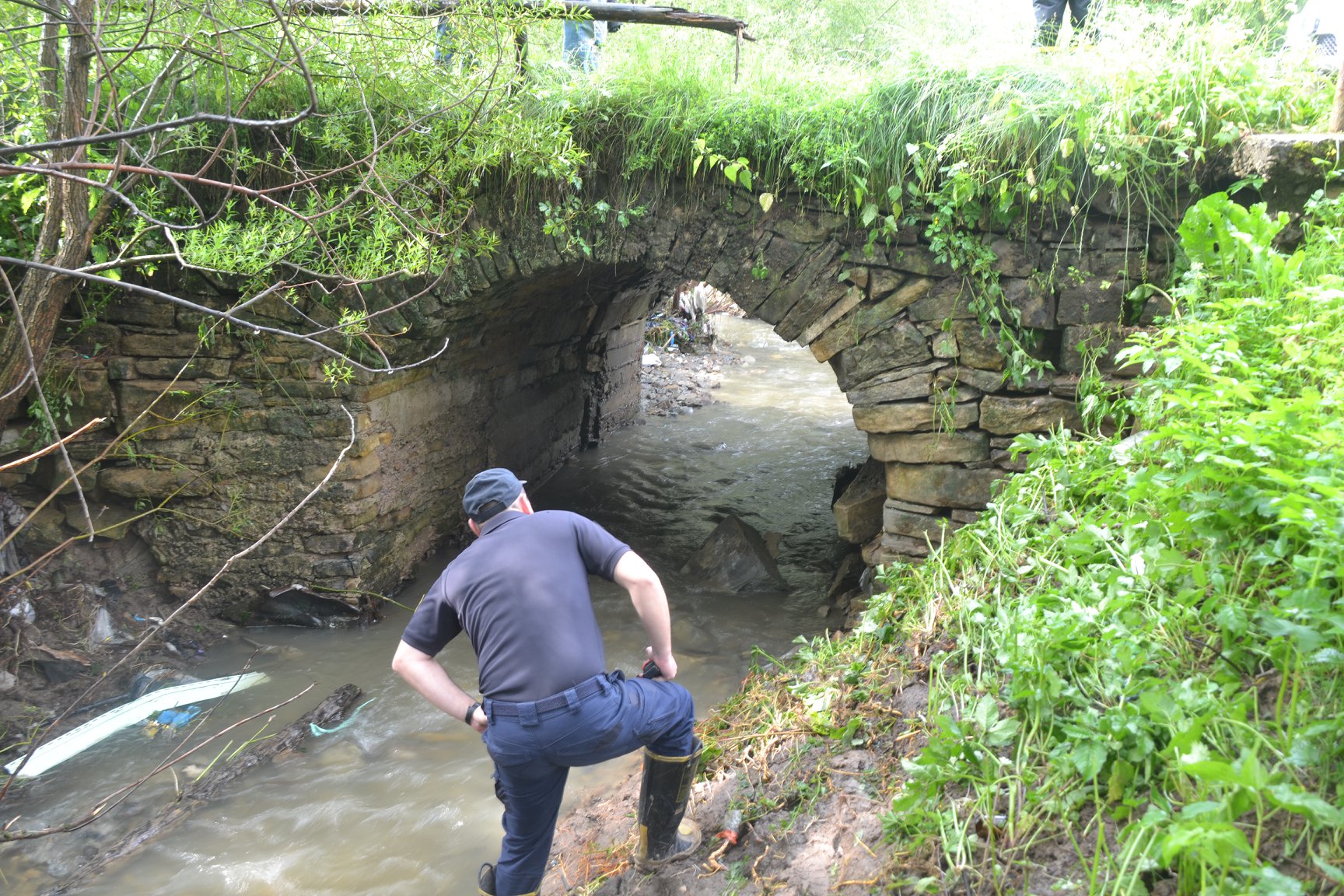 Потоп на Старосамбірщині. 4 липня 2020 рік. Фото: ДСНС у Львівській області. 