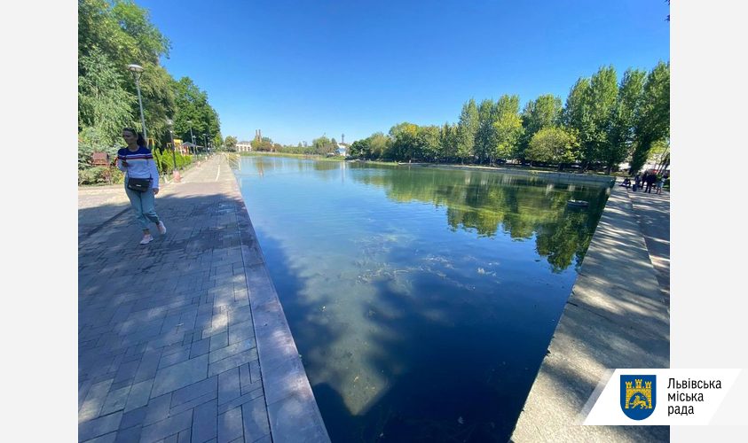 На Левандівське озеро чекає масштабна реконструкція. Фото: Львівська міськрада.