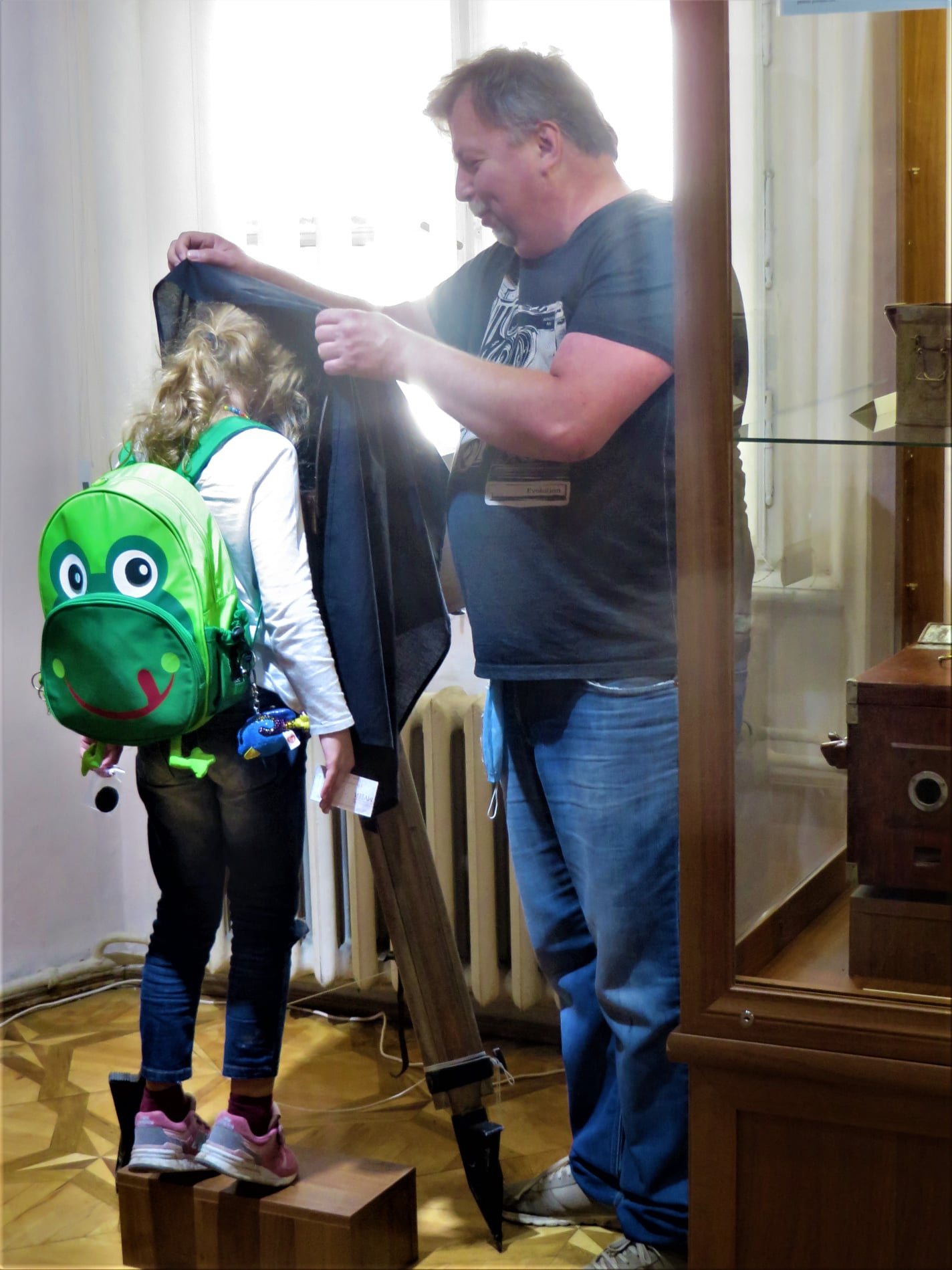 Від деяких експонатів Романа Метельського діти просто у захваті. Фото: Роман Метельський/Фейсбук.