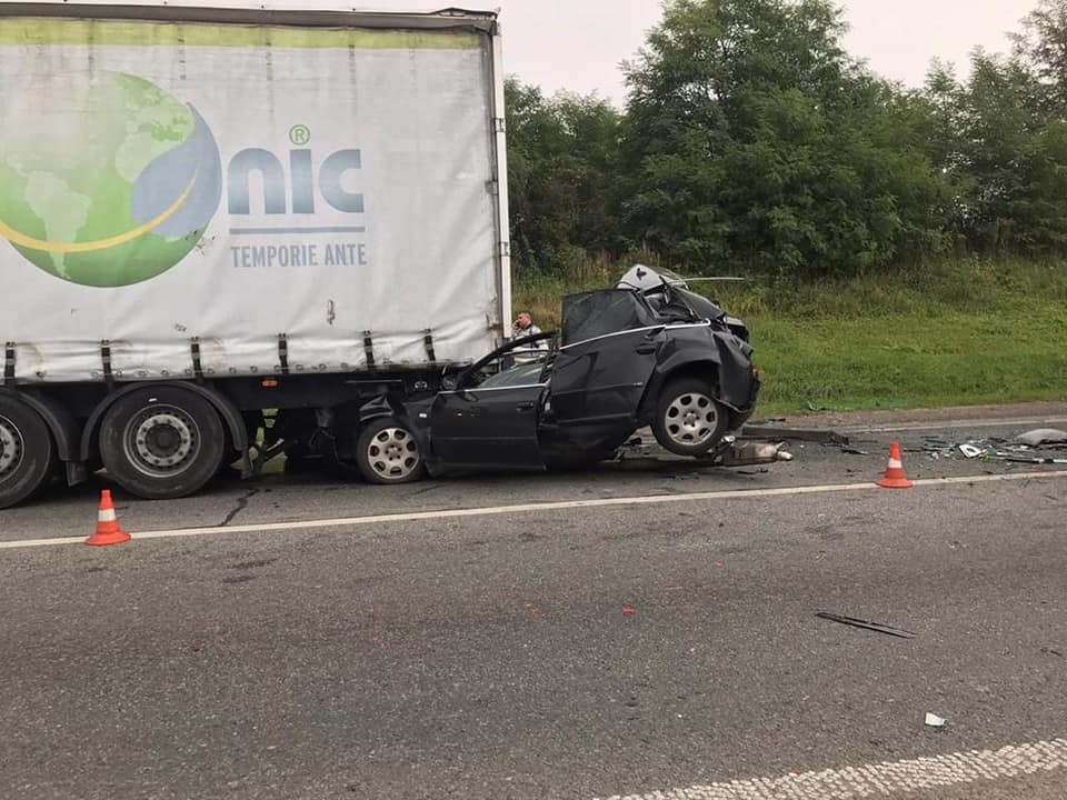 ДТП трапилась близько 14:00 у селі Чишки Пустомитівського району. Фото: поліція Львівщини.