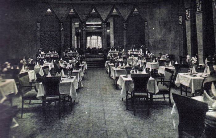 Львів. Готель "Жорж", ресторан. Фото початку 20 ст.