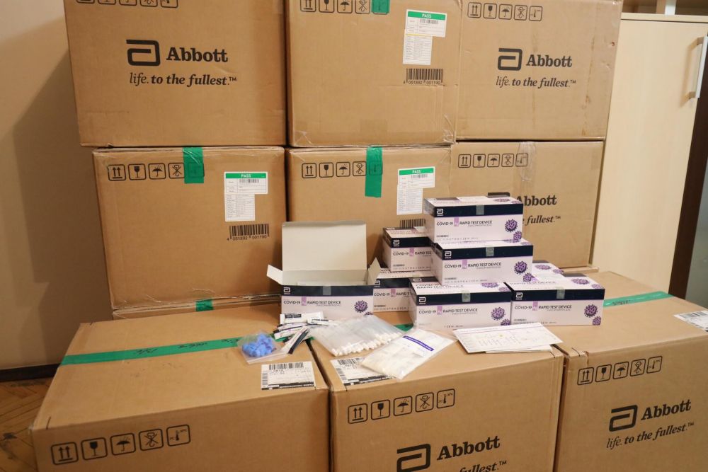 Львів закупив 10 тисяч експрес-тестів для діагностики коронавірусу. Фото: Львівська міськрада.