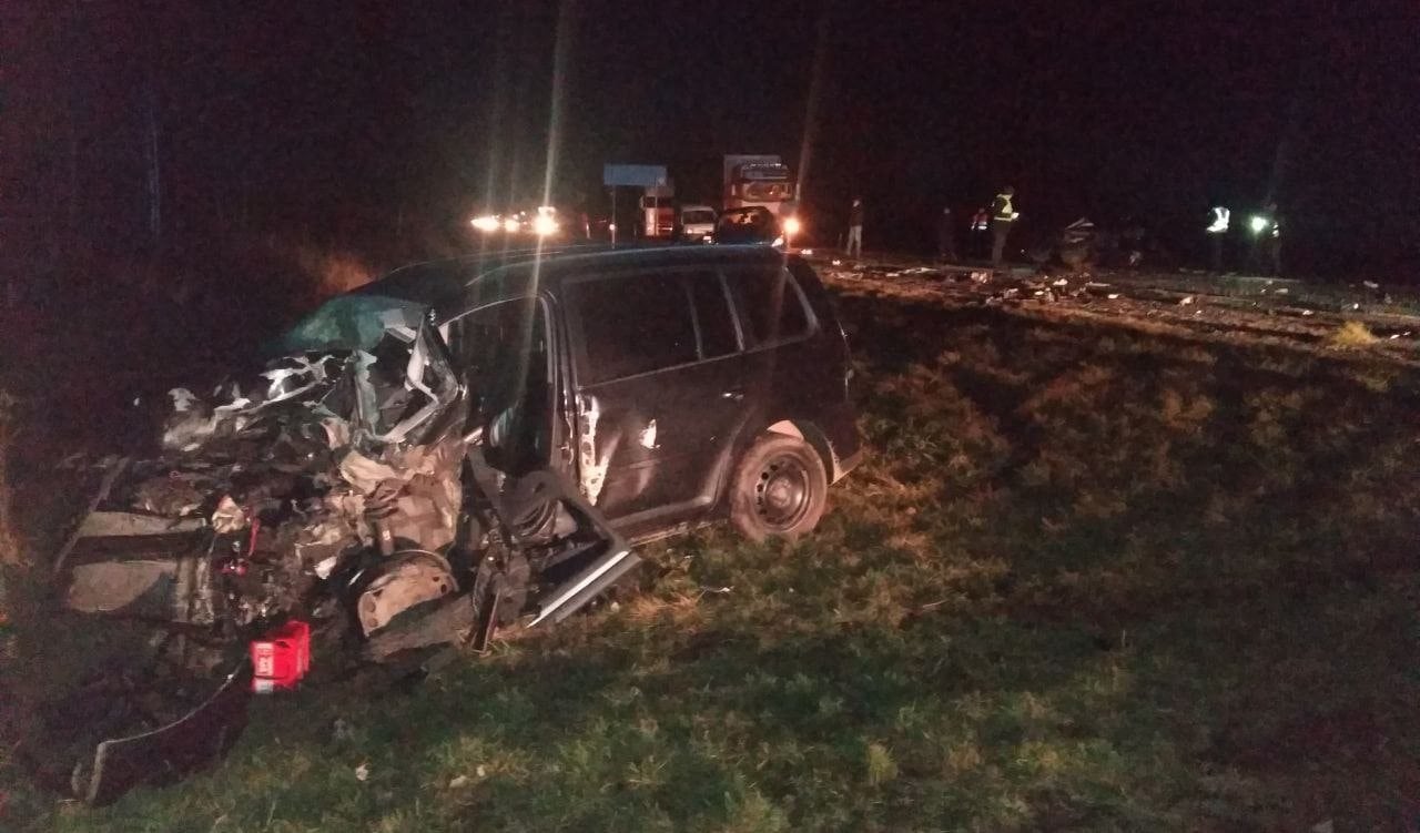 В аварії біля Стрия загинув 20-річний львів'янин, ще двоє людей &ndash; у лікарні. Фото: поліція Львівщини